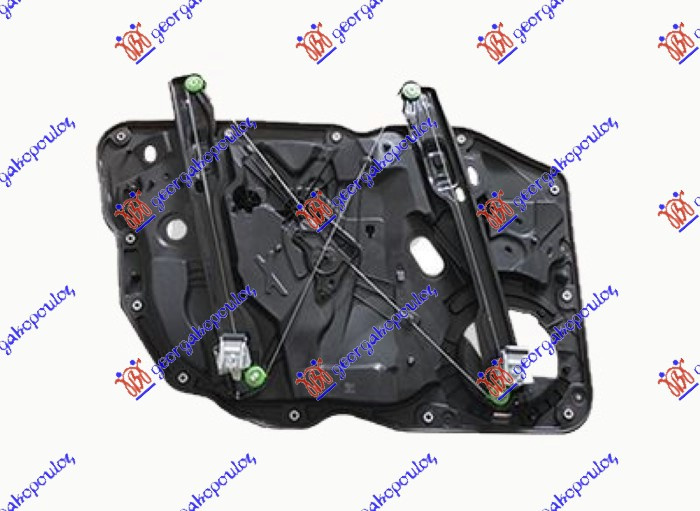 Ngritës/rregullator për dritaren e përparme elektrik (pa motor) me panel