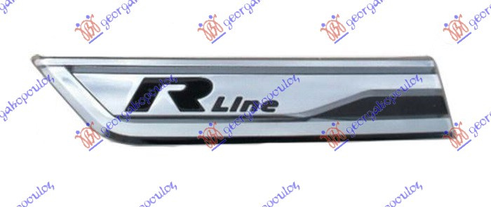 Shirit në derën e përparme krom (R-LINE)