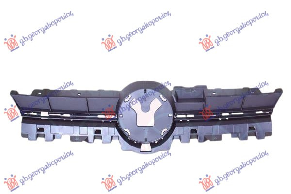 Maskë pvc/grilë pa me shkëlqim-me ngjyrë të zezë