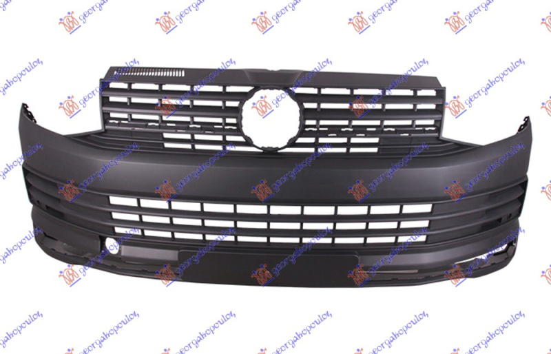 Parakolpi i përparmë me ngjyrë të zezë (me grilë) (me hapje për sensor parkimi)