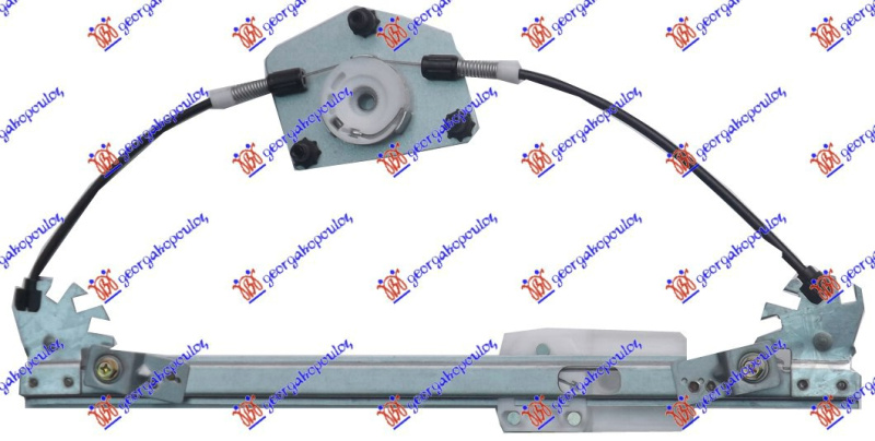 Ngritës/rregullator për dritaren e pasme elektrik (pa motor)