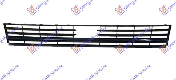 Grilë qendore në parakolpin e përparme shirit të me ngjyrë të zezë (me hapje për sensor)