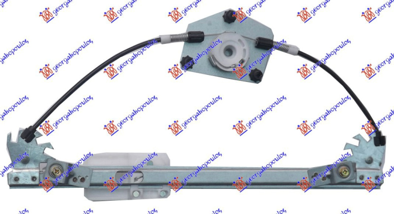 Ngritës/rregullator për dritaren e pasme elektrik (pa motor)