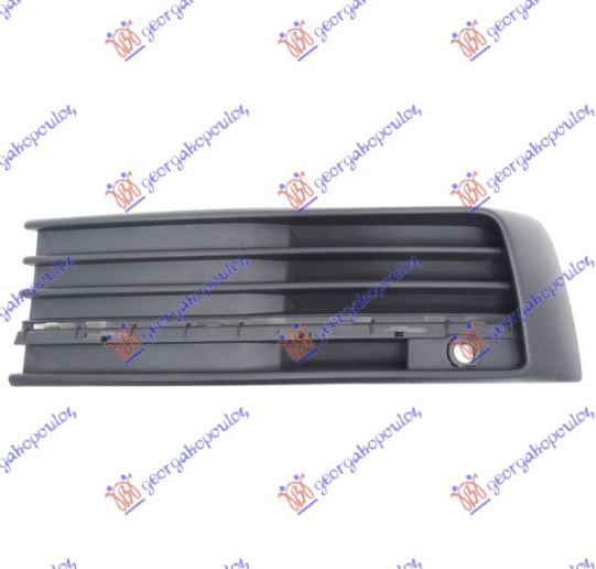 Grilë në parakolpin e përparmë (MULTIVAN) (me hapje për shirit/unazë kromi + hapje për sensor)