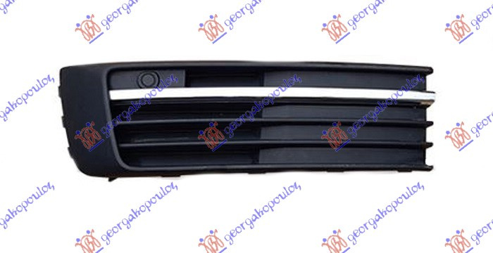 Grilë në parakolpin e përparmë (MULTIVAN) (komplet me krom + sensor)