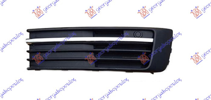 Grilë në parakolpin e përparmë (MULTIVAN) (komplet me krom + sensor)