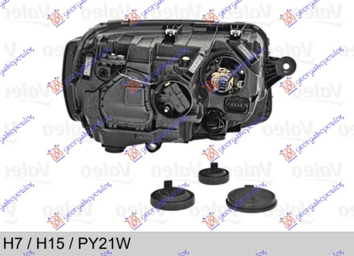 Fenerë elektrik H7/H15 (VALEO)