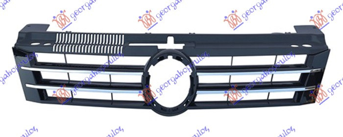 Maskë pvc/grilë me shirit krom 20015-