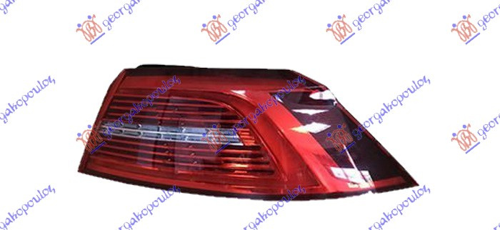 Dritë stop e jashtme sedan LED ( drita pulsuese në mes)