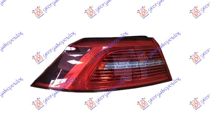 Dritë stop e jashtme sedan LED ( drita pulsuese në mes)