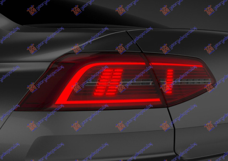Dritë stop e jashtme sedan LED ( drita pulsuese në mes) (MARELLI)