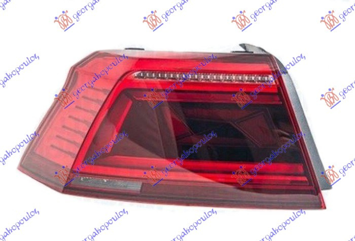 Dritë stop e jashtme sedan LED dynamic (MARELLI)