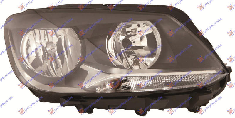 Fenerë elektrik (H7/H15) (E) (me motor) (DEPO)
