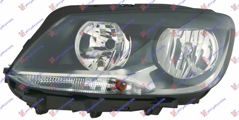 Fenerë elektrik (H7/H15) (E) (me motor) (DEPO)
