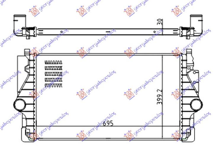 Interkuler 2.5 TDi dizel (695x400x30)