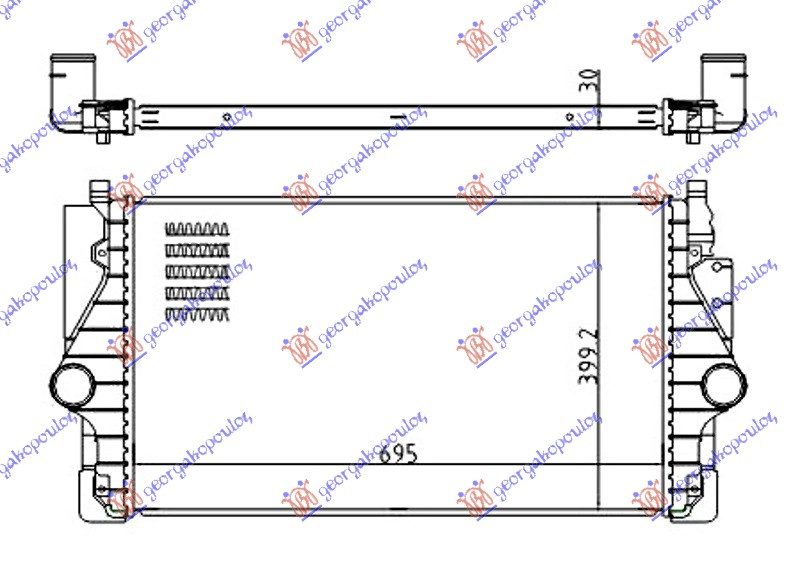 Interkuler 2.5 TDi dizel (695x400x30)