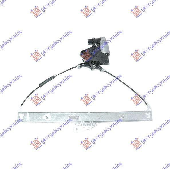 Ngritës/rregullator për dritaren e përparme elektrik (2 pinë)
