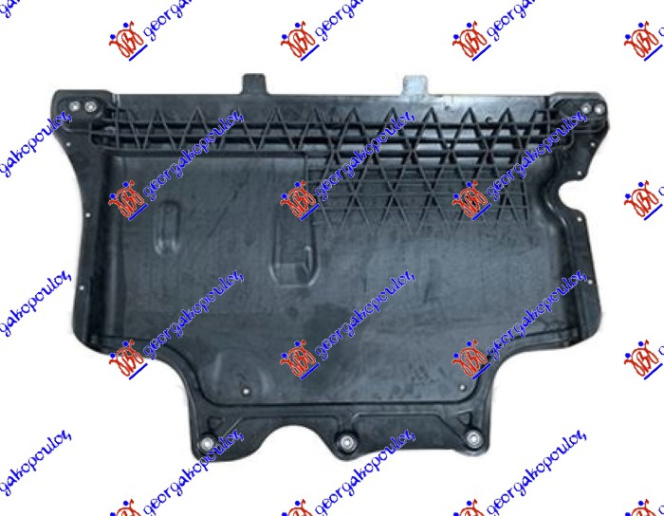 Mbrojtje/kapak nën motor (i pasëm)