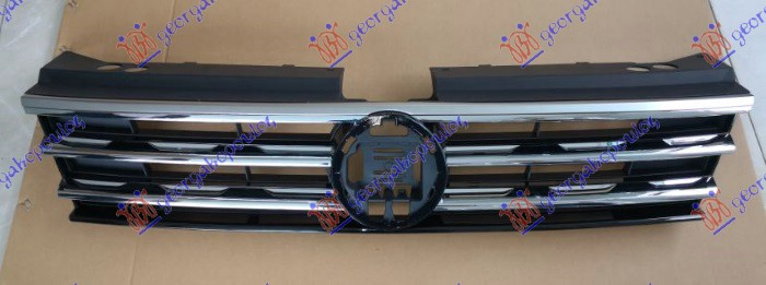 Maskë pvc/grilë (7 shirita krom)