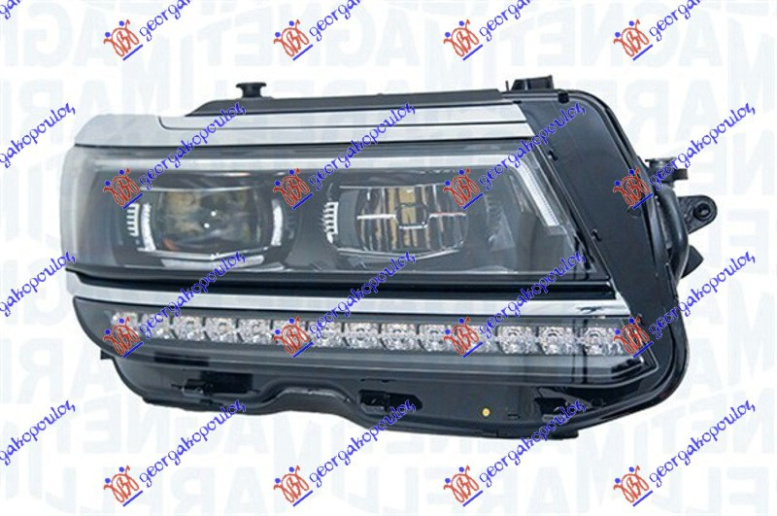 Fenerë FULL LED (sistem adaptues për ndriçim (afs) (MARELLI)