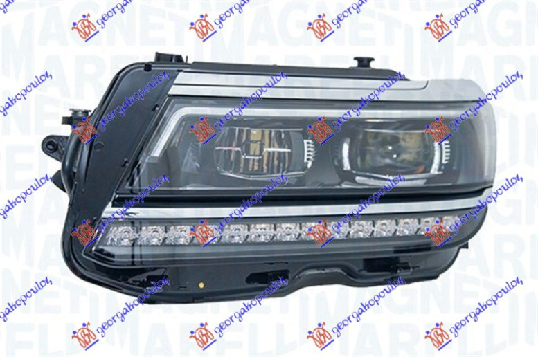 Fenerë FULL LED (sistem adaptues për ndriçim (afs) (MARELLI)