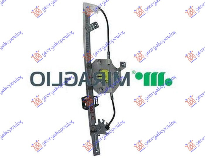 Ngritës/rregullator për dritaren e përparme elektrik (pa motor) (А cilësi)