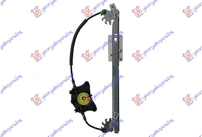 Ngritës/rregullator për dritaren e pasme elektrik (pa motor) (А cilësi)