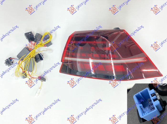 Dritë stop e jashtme LED dynamic