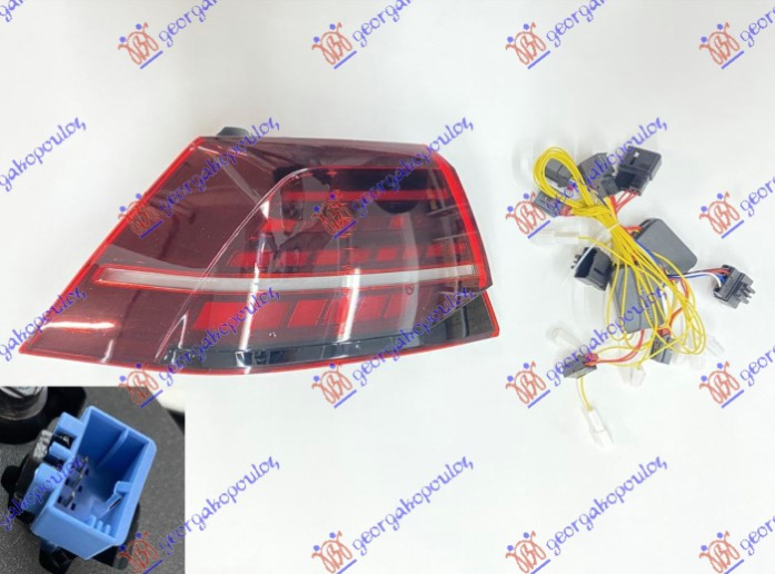 Dritë stop e jashtme LED dynamic