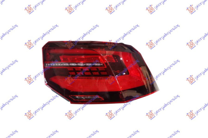 Dritë stop e jashtme LED dynamic