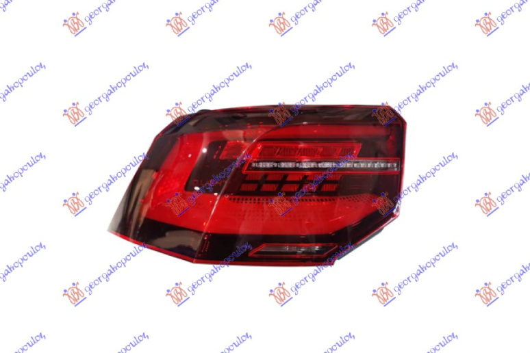 Dritë stop e jashtme LED dynamic