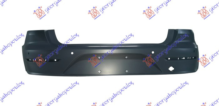 Parakolp i pasëm (gati për ngjyrosje) (me 4 hapje për sensorë)