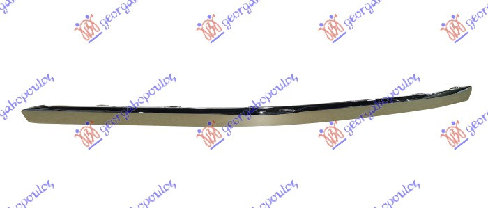 Shirit në parakolpin e pasëm krom