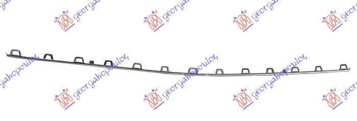 ShiritMaskë pvc/grila e sipërme, krom