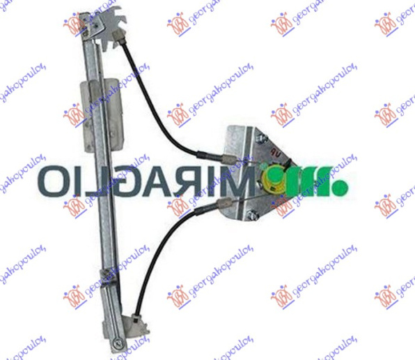 Ngritës/rregullator për dritaren e pasme elektrik (pa motor) (А cilësi)