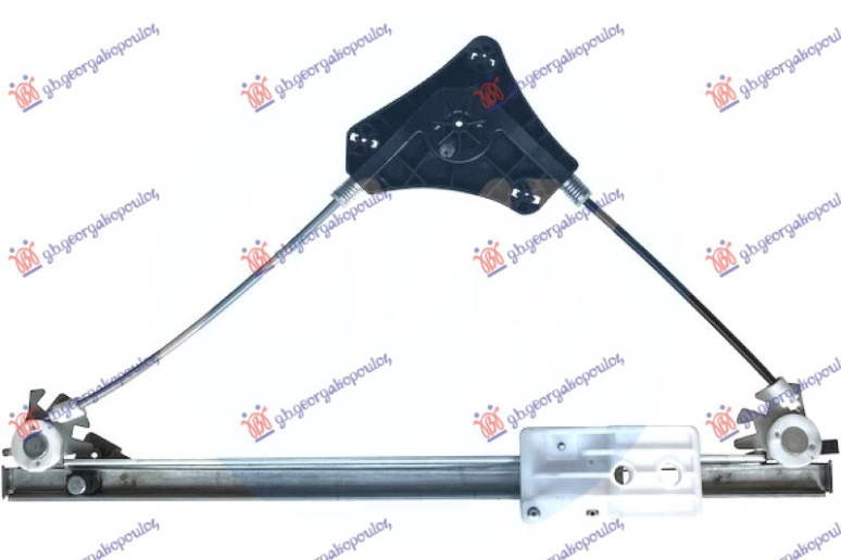 Ngritës/rregullator për dritaren e pasme elektrik (pa motor)