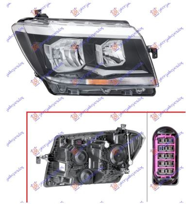 Fenerë elektrik (H7/H15) (E) (DEPO)