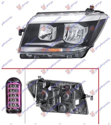 Fenerë elektrik (H7/H15) (E) (DEPO)