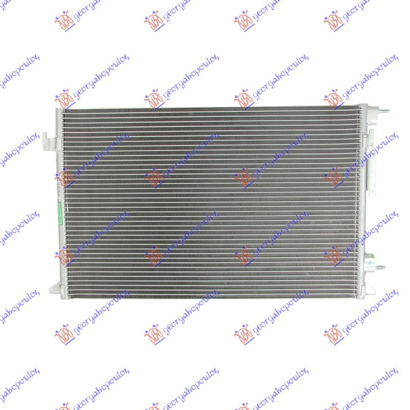 Radiator i kondicionerit,6-1,8-2,2i-16V (62.5x41.5x16