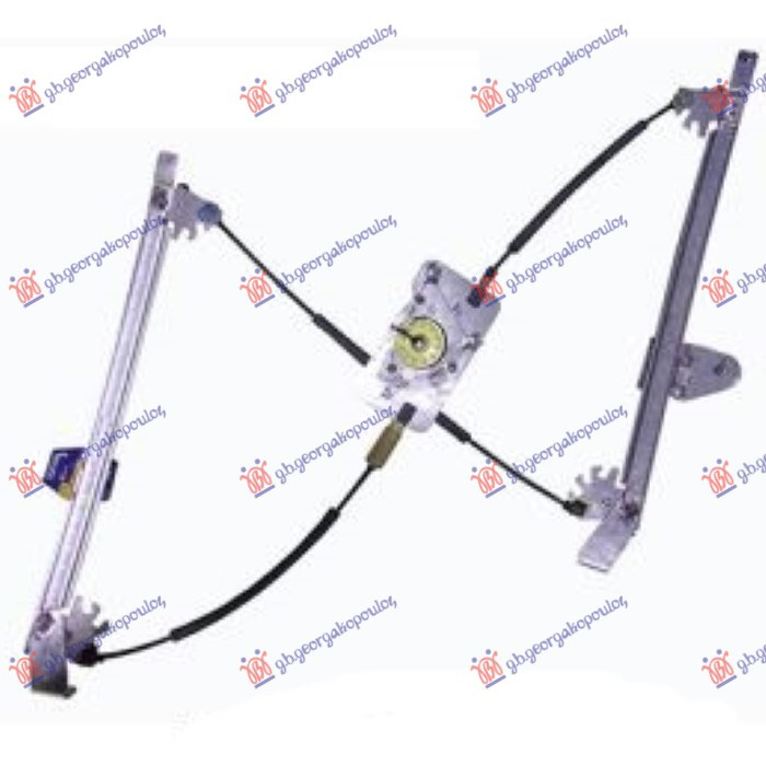 Ngritës/rregullator për dritaren e përparme elektrik (pa motor) (А cilësi)