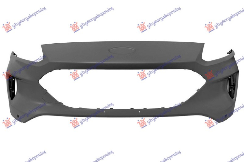 Parakolpi i përparmë (gati për ngjyrosje) (me hapje për sensorë parkimi) (europian)