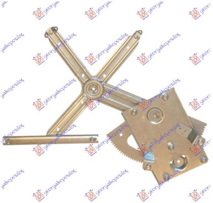 Ngritës/rregullator për dritaren e përparme elektrik (pa motor)