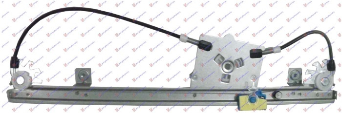 Ngritës/rregullator për dritaren e pasme elektrik 4 dyer (pa motor) (А cilësi)