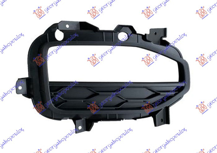 Grilë në parakolpin e përparmë (me drita dite)