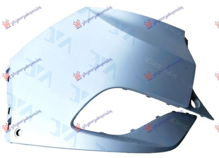 Parakolp këndor i pasëm (me hapje për sensor)