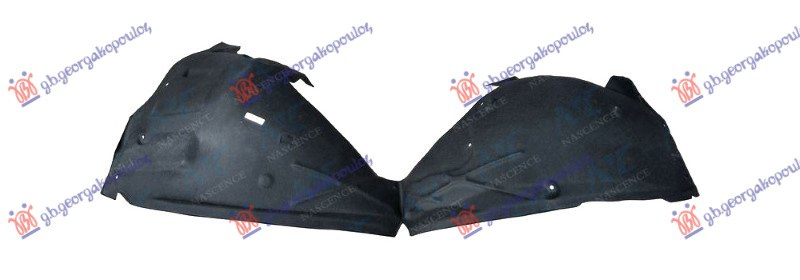 Nënkrah i përparëm plastik