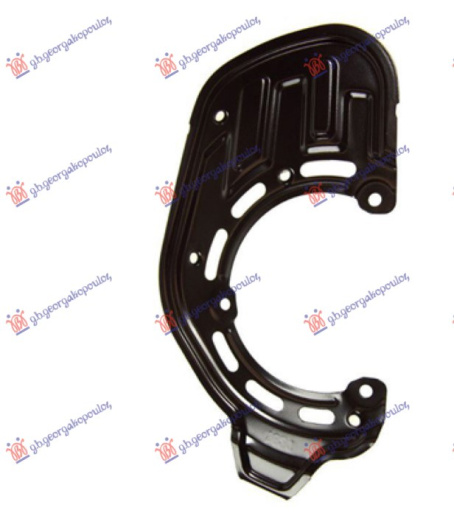 Mbrojtës prej frenave nga pluhuri në anën e përparme