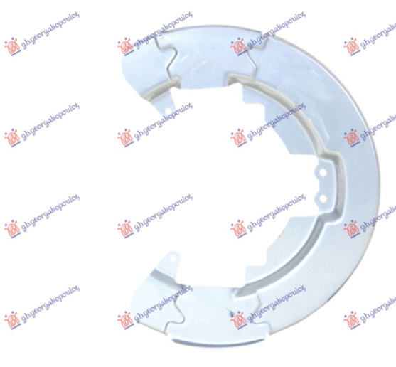 Mbrojtja e frenave nga pluhuri në anën e pasme