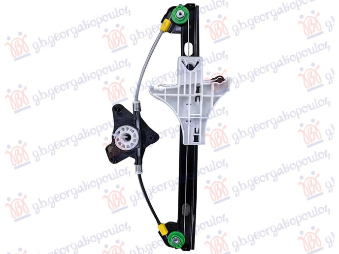 Ngritës/rregullator për dritaren e pasme elektrik (pa motor)