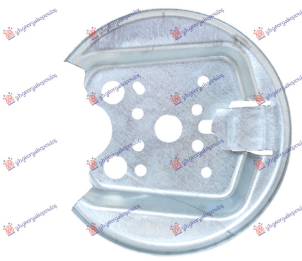 Mbrojtja e frenave nga pluhuri në anën e pasme